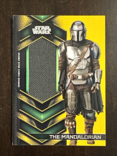 2020 Topps The Mandalorian 06/10 Sourced Fabric Relic Swatch Mandalorian Shirt