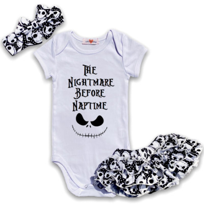nightmare before christmas romper