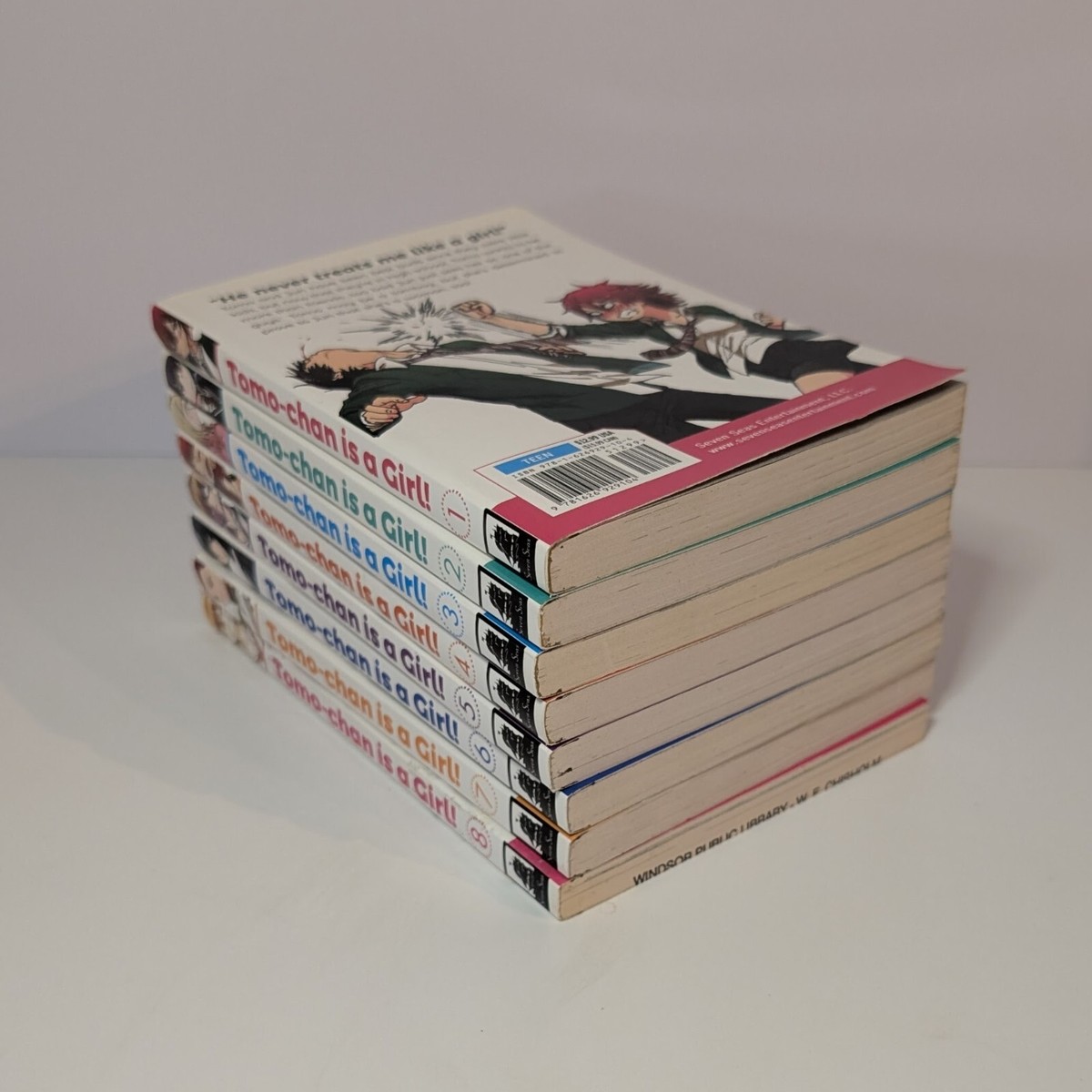Tomo-Chan Is A Girl Complete Set 1-8, English Manga, Fumita