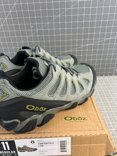 OBOZ Sawtooth II Low Hiking Shoe - Men's Sz 11 US 44.5 EU New - Picture 4 of 10