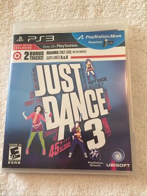 Just Dance 3 (Sony PlayStation 3, 2011) PS3 Complete CIB W/ Manual