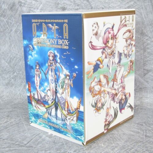 ARIA ZEREMONATION BOX komplettes Manga Comic Set 1-8 KOZUE AMANO 2006 animiertes Ltd Buch - Bild 1 von 10
