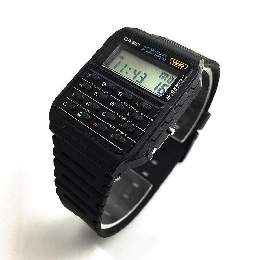 Casio CA53W-1 Databank Calculator Watch 79767896126| eBay