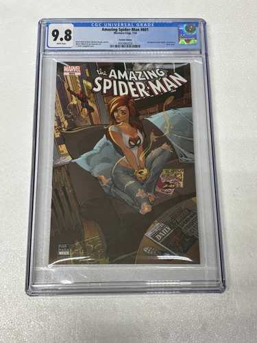 2024 CGC 9.8 NM/MT Turkish Edition AMAZING SPIDER-MAN #601 2009) Turkey Reprint