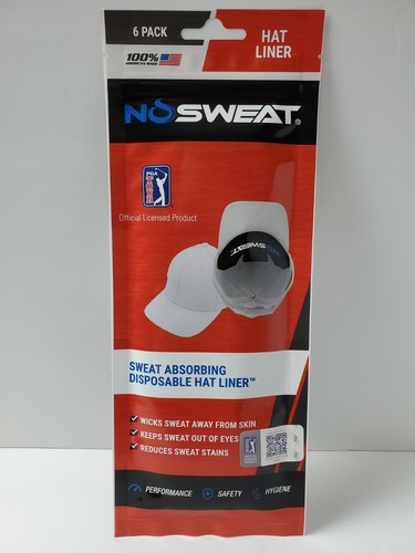 6 No Sweat Hat Liner Cap Protection 