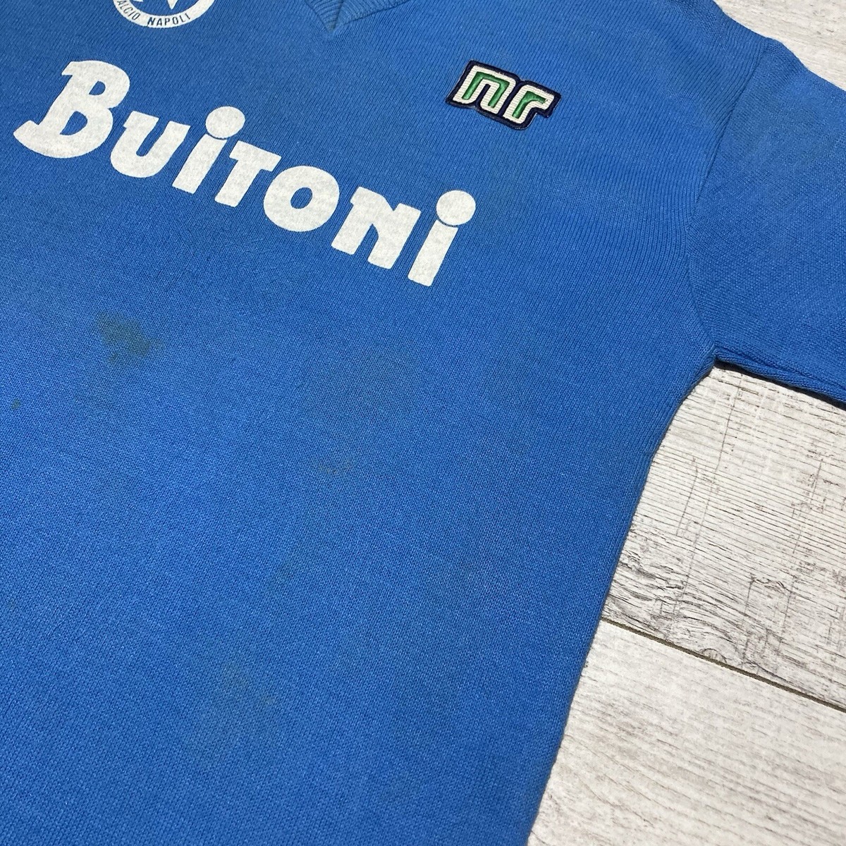 ナポリ マラドーナ　80s ヴィンテージ Maradona Napoli Retro Jersey: 1986-1999 Vintage Soccer Shirt