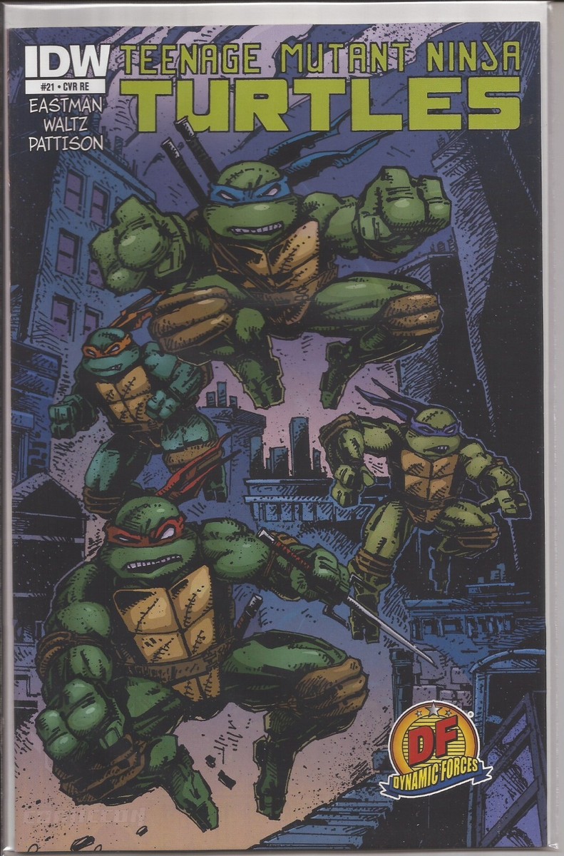 TEENAGE MUTANT NINJA TURTLES #21 - DF VARIANT LIMITED TO 500 W/DF