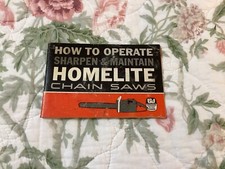 How To Operate Sharpen & Maintain Homelite Chain Saws Oregon Chain