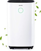 Devola Dehumidifier Low Energy Quiet Laundry Drying Mode Dust Filter For Home