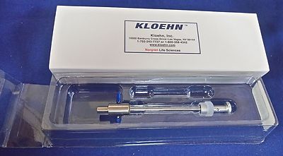 Kloehn Glass Syringe 500 uL 734560.001 NO NEEDLE 