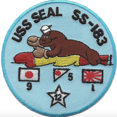 4.5'' NAVY USS C-2 SS-31 STINGRAY EMBROIDERED PATCH