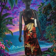 Y2K Chesley boho summer dress