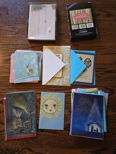 Lot of random Greeting Cards with Envelopes, Varied Holidays Brands Occasions
