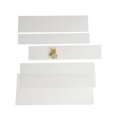 Hawid Stamp Mounts Pack of 500 Assorted Clear Strips