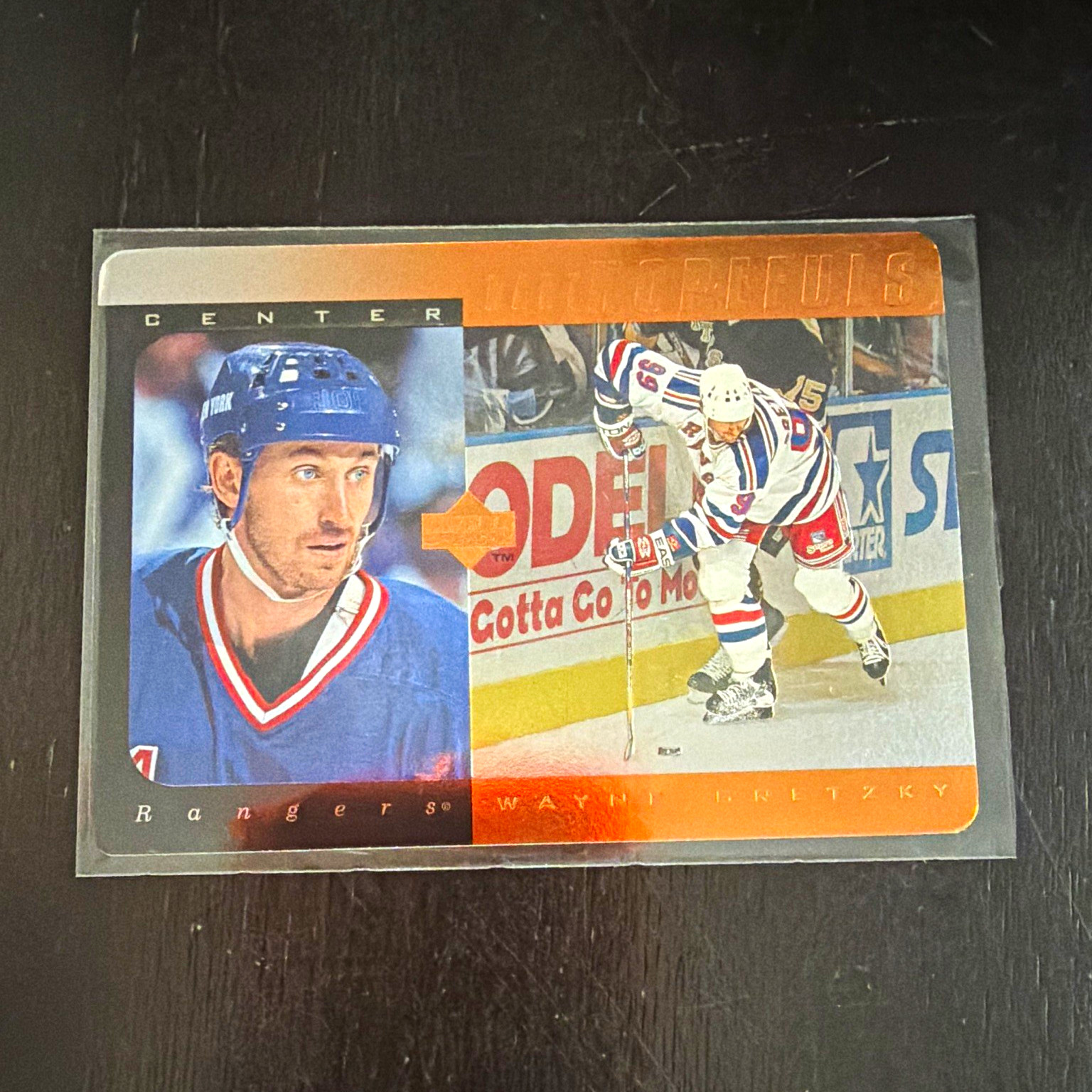 Upper Deck 1996-97 Hart Hopefuls Wayne Gretzky #HH1 Bronze /5000 Rangers