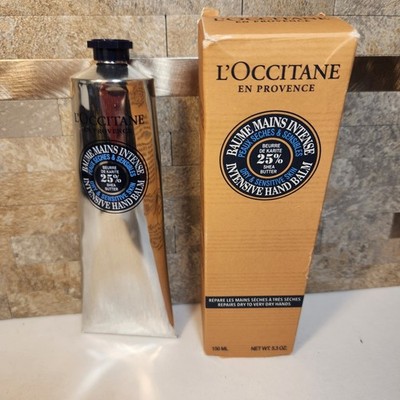 L'Occitane En Provence 25% Shea Butter Intensive Hand Balm 5.3 oz 150ml New
