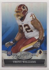 2010 Bowman Sterling Blue Refractor 62/99 Trent Williams #18 li3