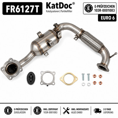   Katalysator Ford B-Max Fiesta VI Courier 1.0 EcoBoost Euro 6