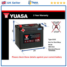 Battery fits SUBARU FORESTER BRZ BRAT SVX LEGACY MV PICKUP TRIBECA 005R