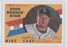 2009 Topps Heritage Rookie Stars Mike Carp #643 0a1