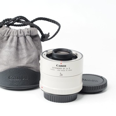 Canon Extender EF 2x II Teleconverter (EF Mount) W/Case [Near Mint] US Stock