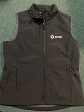 TRIMARK American Red Cross BLACK Women's Vest Size Medium NEW w/o Tags