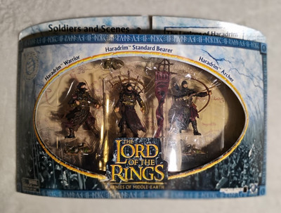 LOTR Armies of Middle Earth Legions of Haradrim 2004 Play Along Toys