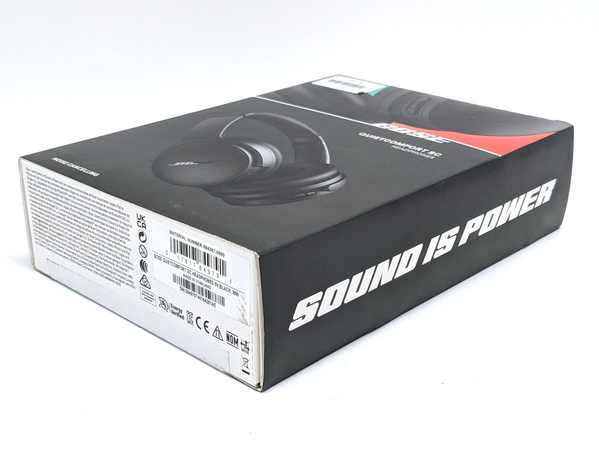 Bose QuietComfort SC Over-Ear Headphones Black - 884367-0900