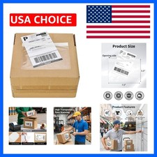 7.5" x 5.5" Clear Adhesive Top Loading Packing List/Shipping Label Envelopes ...