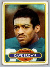 1980 Topps #317 Dave Brown