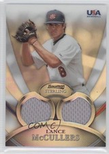2010 Bowman Sterling USA Baseball Relics Dual Refractor Lance McCullers Jr 1j2
