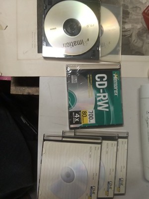 X2 MAXWELL CD-R Music, X2 Imation CD-R & X1 Memorex CD-RW
