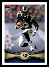 2012 Topps #279 Brian Quick Rookie Card St. Louis Rams. rookie card picture