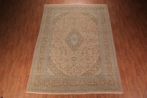 Medallion Living Room Area Rug 10x13 Traditional Floral Hand-made Vintage Carpet - Picture 3 of 19