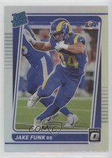 2021 Panini Donruss Optic Rated Rookie Holo Prizm Jake Funk #295 fm0