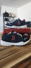 FILA MLB Flex Boston Red Sox Navy Youth Shoes Size 3.5 USA New In Box