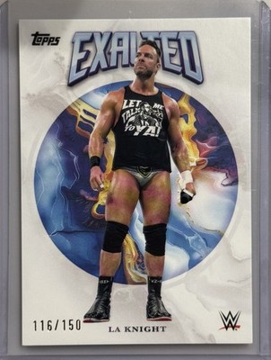 2025 Topps Exalted WWE LA Knight /150 #48 116/150