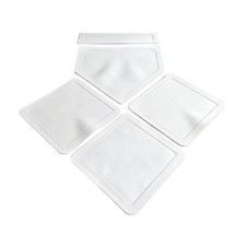 5 Pieces Sports Baseball Base Set Throw Down Base Set for Baseball Kickball