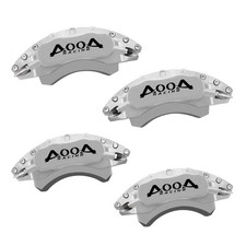 Aluminum Silver Powder Coated Caliper Covers 2015-2023 Mustang EcoBoost Set of 4