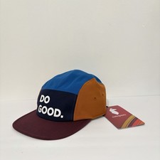 Cotopaxi Do Good 5 Panel Cap Hat Martime/Wine Colorblock One Size Unisex NWT