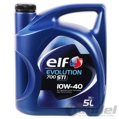 5L ELF EVOLUTION 10W40 700 STI MOTORÖL passend für RENAULT VW MERCEDES A3/B4