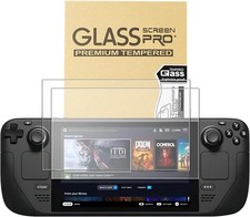 2-Pack Screen Protector for Steam Deck OLED 7.4-Inch - 9H Tempered Glass Film