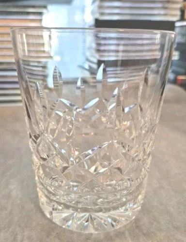 New ListingWaterford Lismore Crystal 4-3/8” Double Old Fashioned Whiskey Glass Vintage