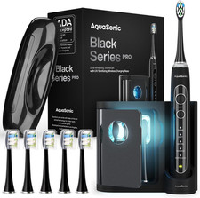 Aquasonic Black Series PRO UV   Ultra-Whitening Electric Toothbrush   5...