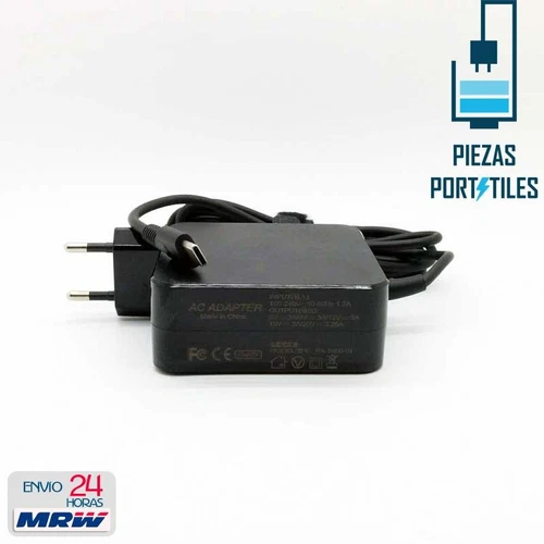 65w Cargador Nuevo Compatible con Lenovo ThinkPad T495 (20NJ,20NK) USB-C Type-C - Imagen 2 de 4