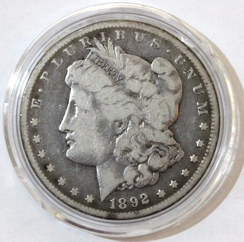 1892 Morgan Silver Dollar "Carson City"