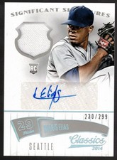 Roenis Elias - 2014 Panini Classics Significant Signatures Materials Silver #93