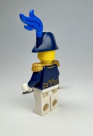 LEGO&reg; Pirates III Bluecoat Governor Minifigure w/ Sword & Telescope 70412
