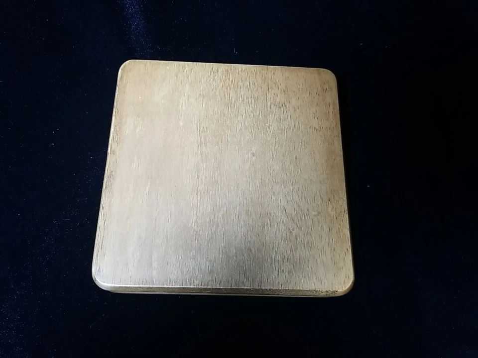 Винтажный набор из 3 карманных ножей с замком с деревянным корпусом тема дикой природы ванадий нержавеющая сталь - Изображение 4 из 4