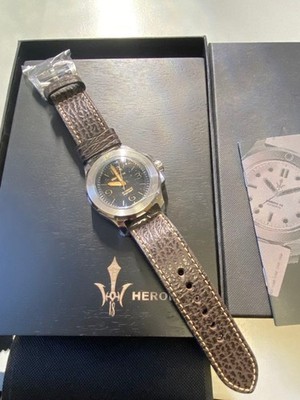 HEROIC 18 Stainless Automatic Diver Watch 500M MIYOTA90S 24Jewels Near Mint Rare